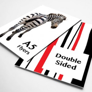 2500 Α5 Flyers. Design & Print